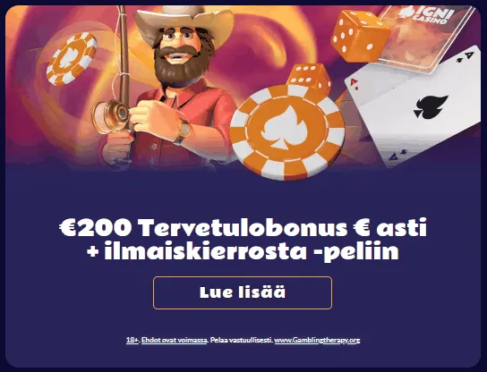 Igni Casino Tervetulobonus